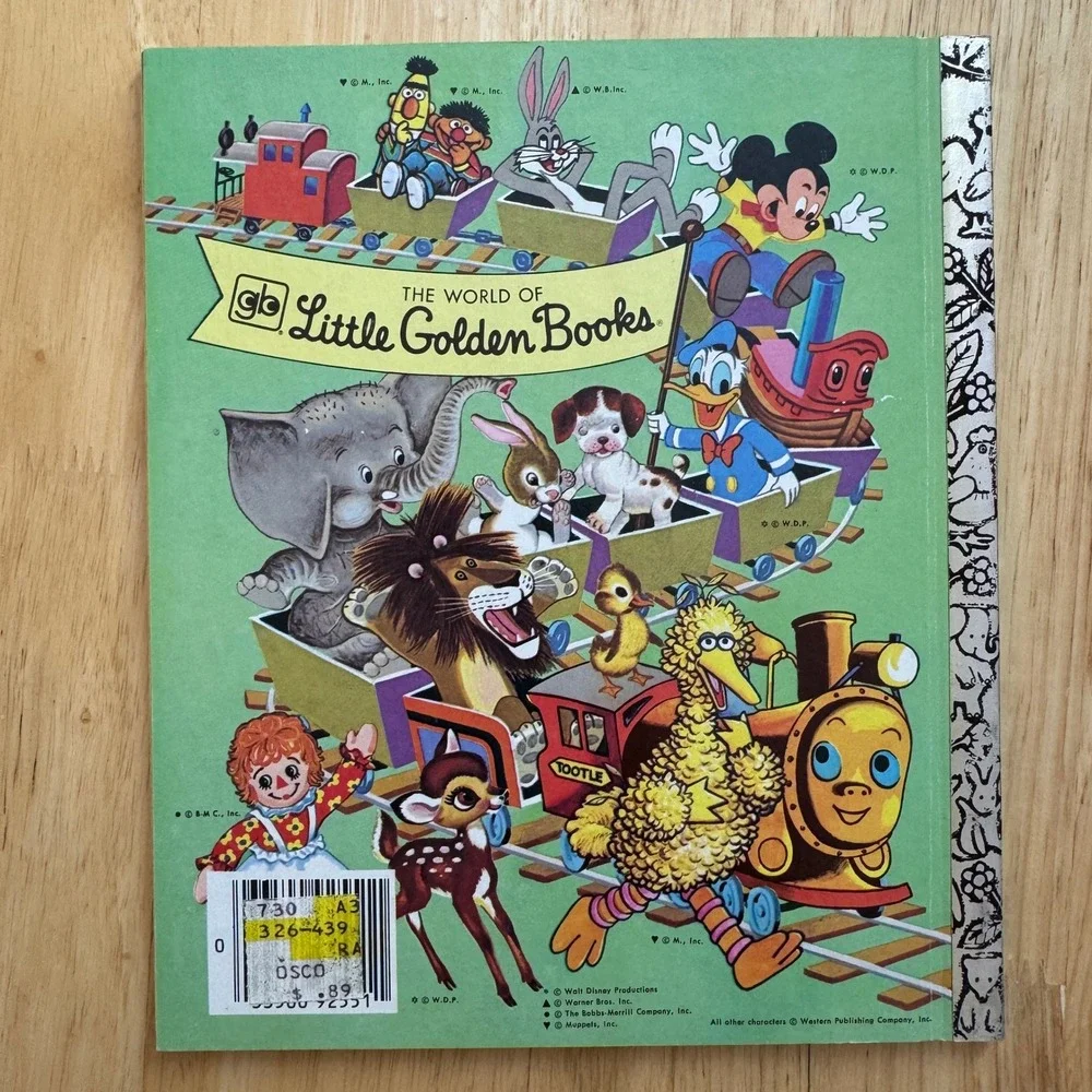 Little Golden Book golden nursery book